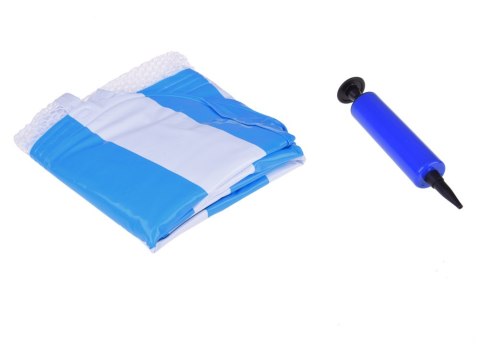 JOKOMISIADA Wygodny Fotel do pływania dmuchany siatka Materac hamak 110x 90 cm SP0767