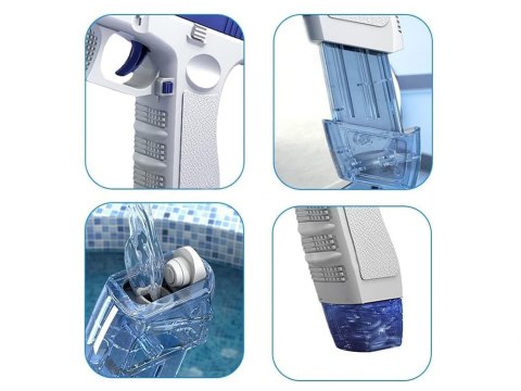 JOKOMISIADA Zabawka elektryczny Pistolet Glock na wodę sikawka ZA4965