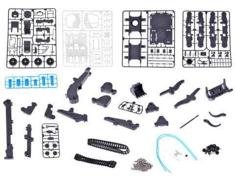 JOKOMISIADA Zestaw 3w1 zbuduj Maszyny Budowlane Koparka Dźwig Ładowarka 168el ZA5013