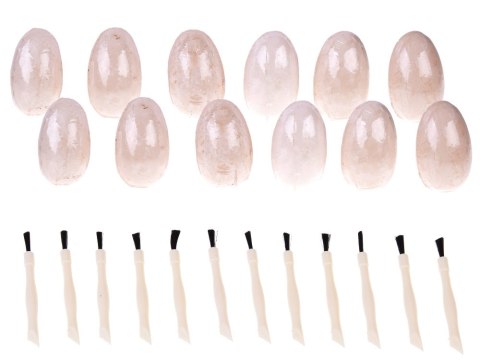 JOKOMISIADA Zestaw Archeologiczny 12 Dużych Jaj + karty Odkryj Świat Dinozaurów ZA4999