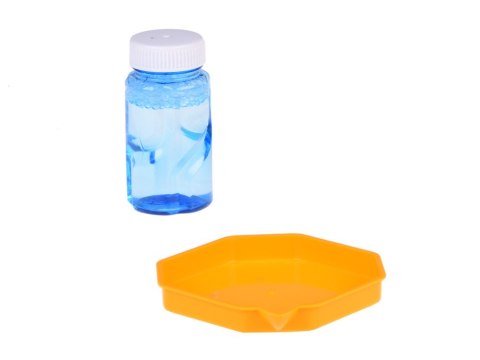 JOKOMISIADA Zestaw Pistolet na bańki mydlane światło + płyn dla dzieci ZA4976