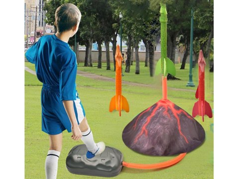 JOKOMISIADA Zestaw Wulkan Wyrzutnia Dinozaurów rakieta armata katapulta ZA5006