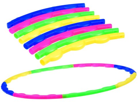 JOKOMISIADA Zestaw sportowy 5w1 Hula hop Dysk Skakanka Piłki Lotka SP0769