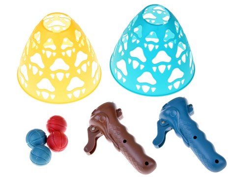 JOKOMISIADA Zestaw sportowy - gra zręcznościowa Złap piłkę do koszyczka SP0770