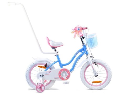Producent niezdefiniowany RoyalBaby Rower dziewczęcy STAR GIRL 14cal niebieski RB14G-1