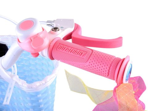 Producent niezdefiniowany RoyalBaby Rower dziewczęcy STAR GIRL 16cal koszyk kółka boczne RB16G-1