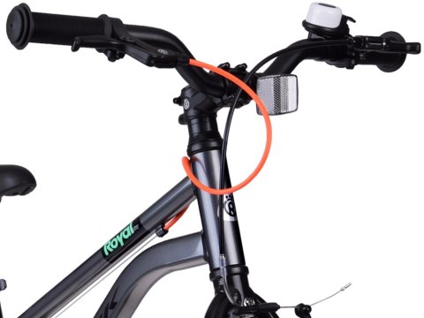 RoyalBaby RoyalBaby Lekki Rower dziecięcy Gold Kable-Belt 18" dzwonek stopka RB18-45