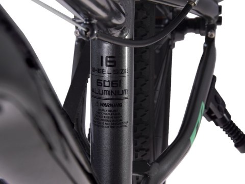 RoyalBaby RoyalBaby Lekki Rower dziecięcy Kable-Belt 16" dzwonek stopka RB16-45