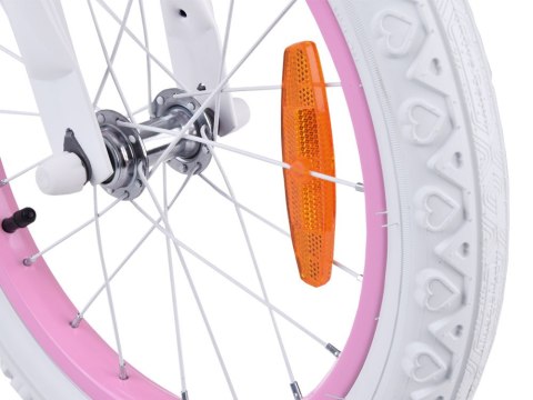 RoyalBaby RoyalBaby Rower dziecięcy STAR GIRL 14" koszyk kółka boczne pchacz RB14G-1