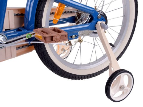 RoyalBaby RoyalBaby Uroczy Miejski Rower z koszykiem dziecięcy Eurocle 18" RB18B-38