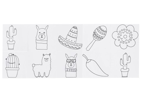 TUBAN Tuban zestaw kreatywny Tubi Jelly Lama 6 kolorów żelowe figurki 3d ZA4982