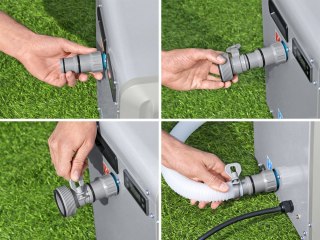 Bestway Bestway Elektryczny podgrzewacz basenowy Flowclear Pompa ciepła 58748