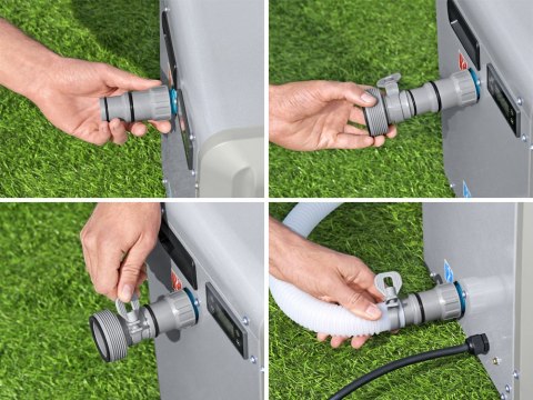 Bestway Bestway Elektryczny podgrzewacz basenowy Flowclear Pompa ciepła 58748