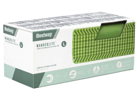 Bestway Bestway Materac karimata pod śpiwór WanderLite Large 198x71cm 69616