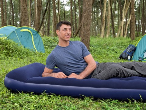 Bestway Bestway Materac kempingowy 1-os. 150kg 188x99cm - wbudowana pompka 67224