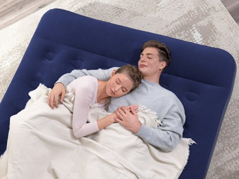 Bestway Bestway Materac kempingowy 2-os. 203x152cm - wbudowana pompka nożna 67226