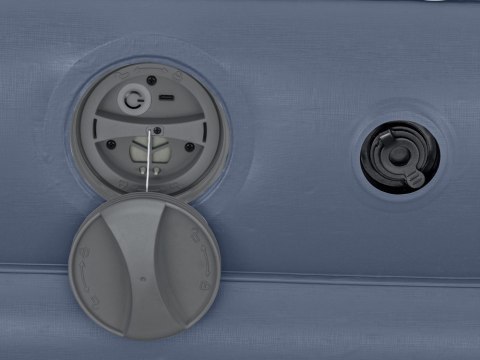 Bestway Bestway Materac kempingowy 2-os. 300kg 203x152cm - wbudowana pompka 6716T