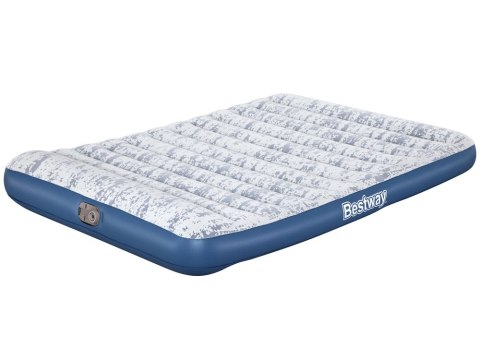 Bestway Bestway Materac kempingowy 2-os. 300kg 203x152cm - wbudowana pompka 67836