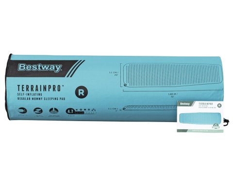 Bestway Bestway materac TerrainPro Karimata samopompująca 183x51cm 69621