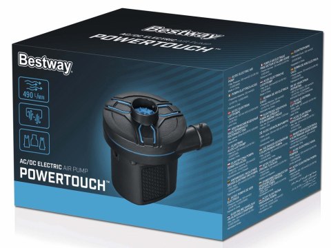 Bestway Bestway pompka elektryczna PowerTouch do gniazdka i samochodu 62255