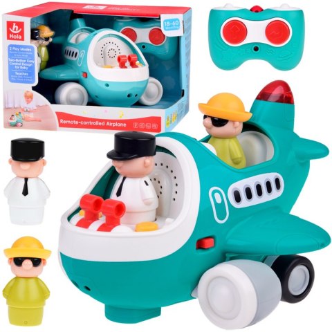 Hola Interaktywny Samolot dla dziecka pilot Zostań pilotem swoich marzeń ZA5072