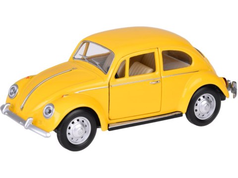 JOKOMISIADA Auto kolekcjonerskie Volkswagen Classical Beetle 1967 1:36 metalowe auto światło dźwięk ZA5055