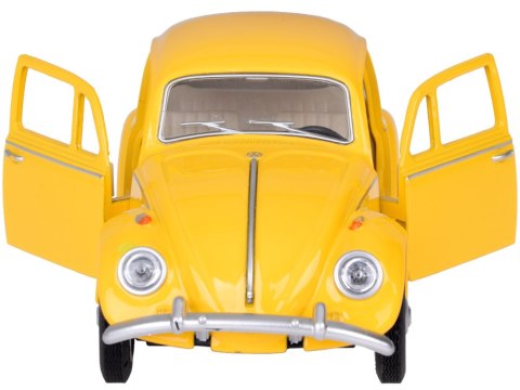 JOKOMISIADA Auto kolekcjonerskie Volkswagen Classical Beetle 1967 1:36 metalowe auto światło dźwięk ZA5055