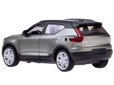 JOKOMISIADA Auto metalowe Elektryczny crossover Volvo XC40 dźwięki światła ZA5043