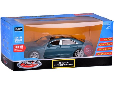 JOKOMISIADA Auto metalowe model BENTLEY FLYING SPUR HYBRID 1:38 interaktyw. ZA5052