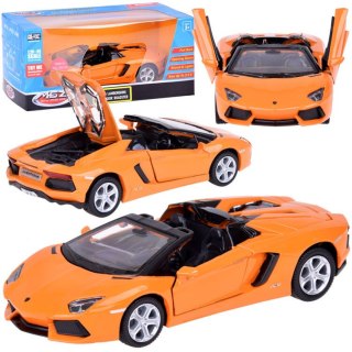 JOKOMISIADA Auto metalowe model Lamborghini Aventador Roadster 1:32 interaktyw. ZA5053