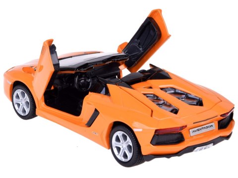 JOKOMISIADA Auto metalowe model Lamborghini Aventador Roadster 1:32 interaktyw. ZA5053