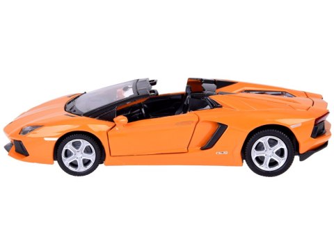 JOKOMISIADA Auto metalowe model Lamborghini Aventador Roadster 1:32 interaktyw. ZA5053