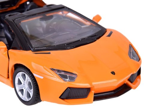 JOKOMISIADA Auto metalowe model Lamborghini Aventador Roadster 1:32 interaktyw. ZA5053