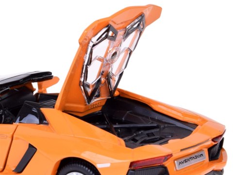 JOKOMISIADA Auto metalowe model Lamborghini Aventador Roadster 1:32 interaktyw. ZA5053