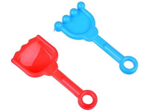 JOKOMISIADA Duży zestaw Auto Wywrotka do piasku, foremki, łopatka, grabki ZA5076