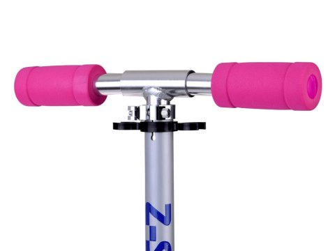 JOKOMISIADA Lekka Składana Hulajnoga Świecące koła Idealna dla Dzieci SP0786