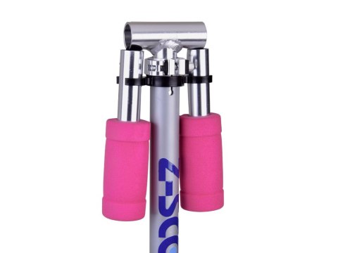 JOKOMISIADA Lekka Składana Hulajnoga Świecące koła Idealna dla Dzieci SP0786