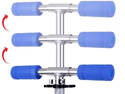 JOKOMISIADA Lekka Składana Hulajnoga z Świecące koła Idealna dla Dzieci SP0786