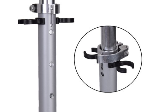 JOKOMISIADA Lekka Składana Hulajnoga z Świecące koła Idealna dla Dzieci SP0786