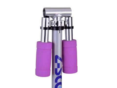 JOKOMISIADA Lekka Składana Hulajnoga z Świecące koła Idealna dla Dzieci SP0786