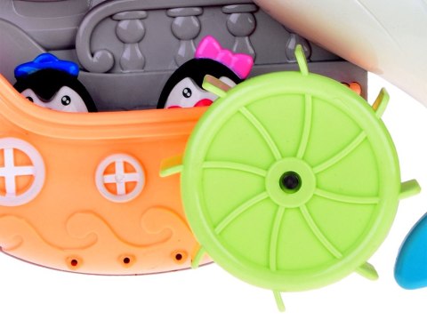 JOKOMISIADA Wesoły Delfin zabawka do kąpieli + łódka z pingwinami ZA5064