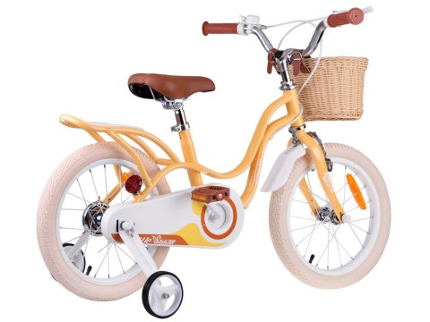 RoyalBaby RoyalBaby Rower 16 Little Swan retro dziecięcy koszyk kółka boczne RB16-18