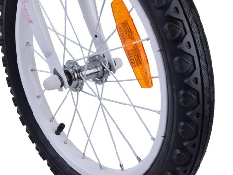 RoyalBaby RoyalBaby Rower 16" Little Swan retro dziecięcy koszyk kółka boczne RB16-18