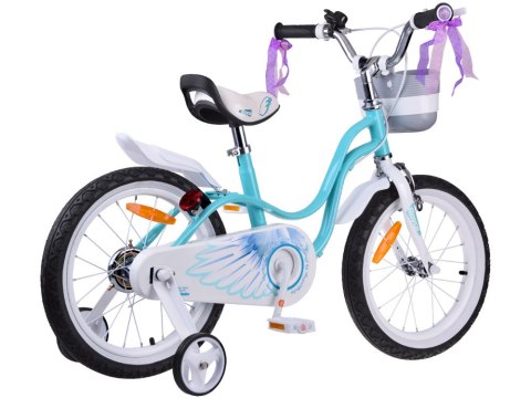 RoyalBaby RoyalBaby dziecięcy Rower 16" Little Swan koszyk kółka boczne RB16-18
