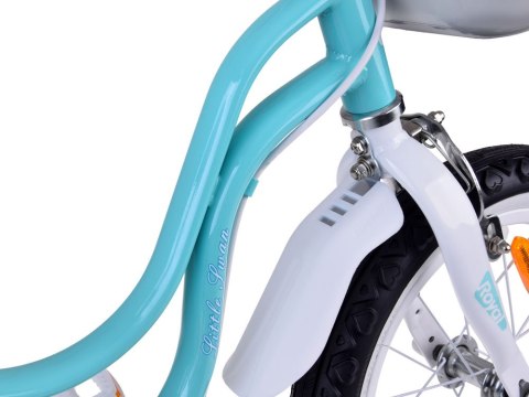 RoyalBaby RoyalBaby uroczy Rower 14" Little Swan wstążki koszyk kółka boczne RB14-18