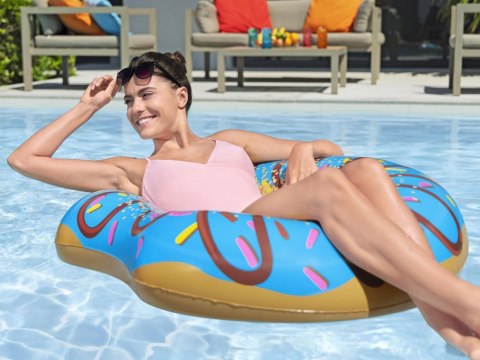 Bestway Bestway Duże dmuchane koło do pływania NIEBIESKI PĄCZEK 107cm 36118