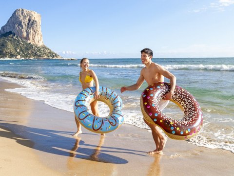 Bestway Bestway Duże dmuchane koło do pływania NIEBIESKI PĄCZEK 107cm 36118