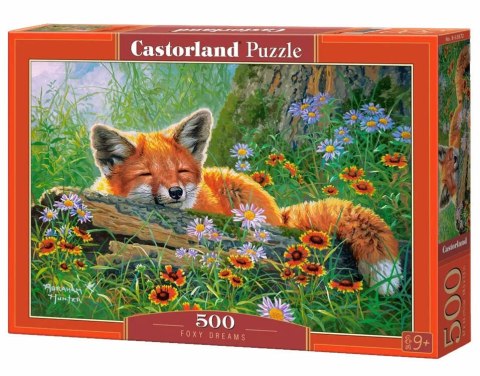 Castorland Puzzle 500 elementów B-53872 Foxy Dreams lis