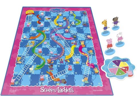 Hasbro Gra planszowa Drabiny i węże Świnka Peppa GR0672