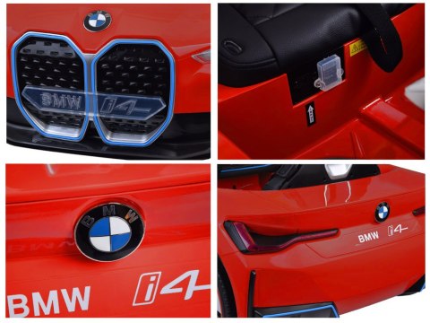 JOKOMISIADA Autko na akumulator elektryczne BMW i4 dla dziecka pilot PA0310 CZ